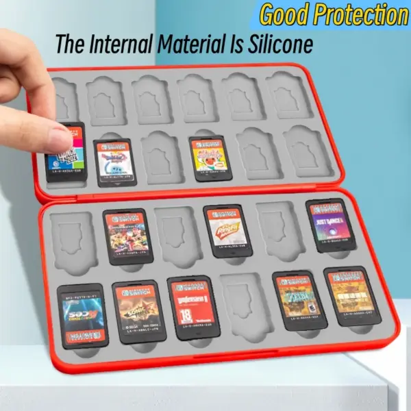 Nintendo Switch Game Card Storage Case 24 Slots - Image 3
