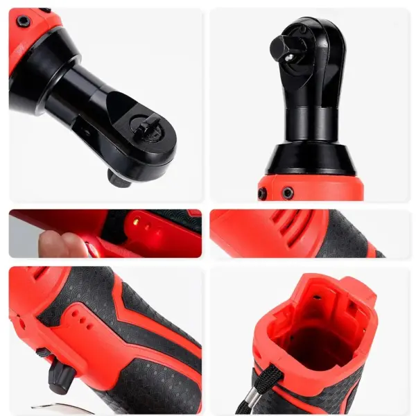 18V Cordless Electric Ratchet Wrench Set - Image 6