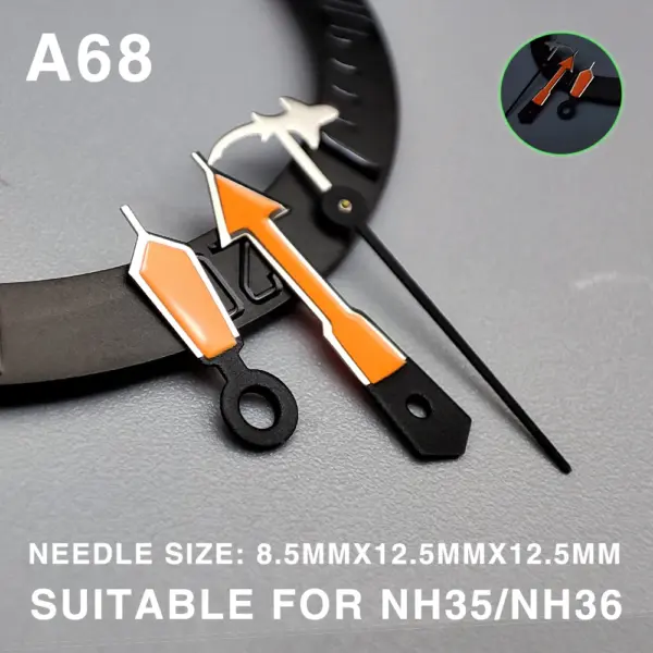 Green Luminous Watch Hands for NH35/36 Movement - Image 11