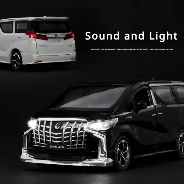 1:32 Toyota Alphard MPV Diecast Car Model - Image 2