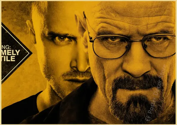Breaking Bad Retro Canvas Wall Art Poster - Image 41