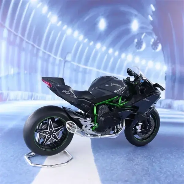 Kawasaki Ninja H2R Diecast Alloy Motorcycle - Image 3