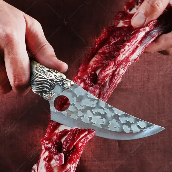 Japanese Stainless Steel Boning Kitchen Knife - Image 4