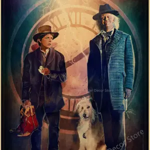 Vintage Back To The Future Movie Poster Print 65 Se103d57eac4f4c05a3009d4f800b74cc7 1
