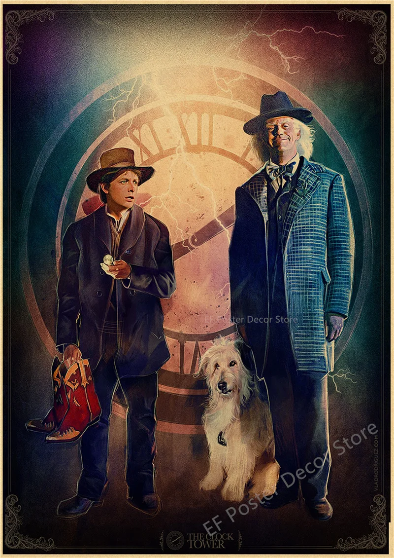 Vintage Back To The Future Movie Poster Print 17 Vintage Back To The Future Movie Poster Print - Image 17