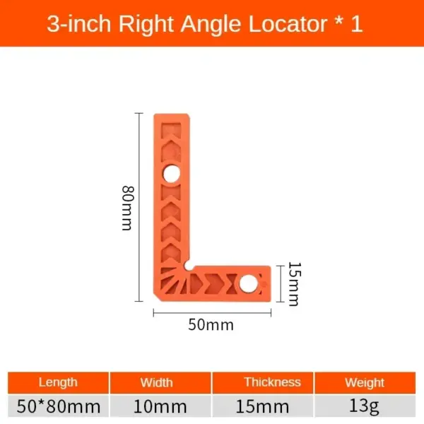 90° Right Angle Ruler Holder Woodworking Tool - Image 11
