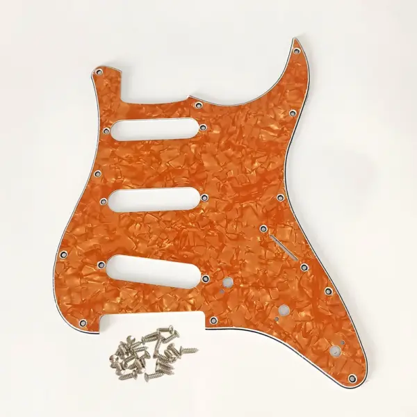 SSS 11 Hole Electric Guitar Pickguard - Image 4