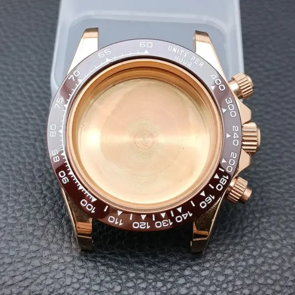 39.3mm Stainless Steel Watch Case for VK63 - Image 7