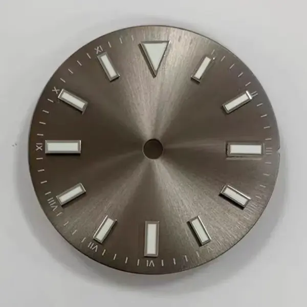 28.5mm Luminous Green Watch Dial for NH35/8215 - Image 6
