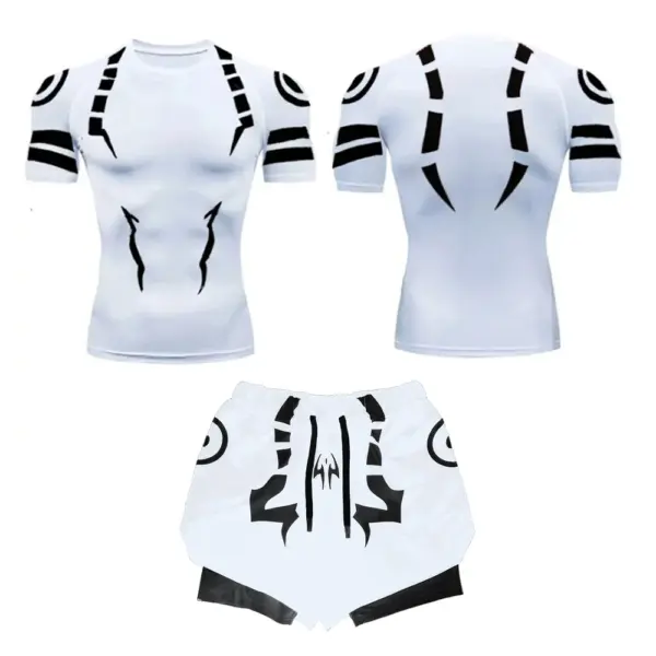 Jujutsu Kaisen Men's Compression Workout Set - Image 3