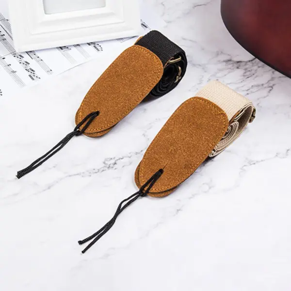 Cotton Guitar Strap for Electric and Folk Guitars - Image 3