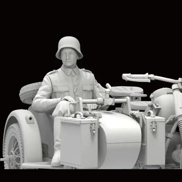1/16 Scale German Military Officer Model Kit - Image 4