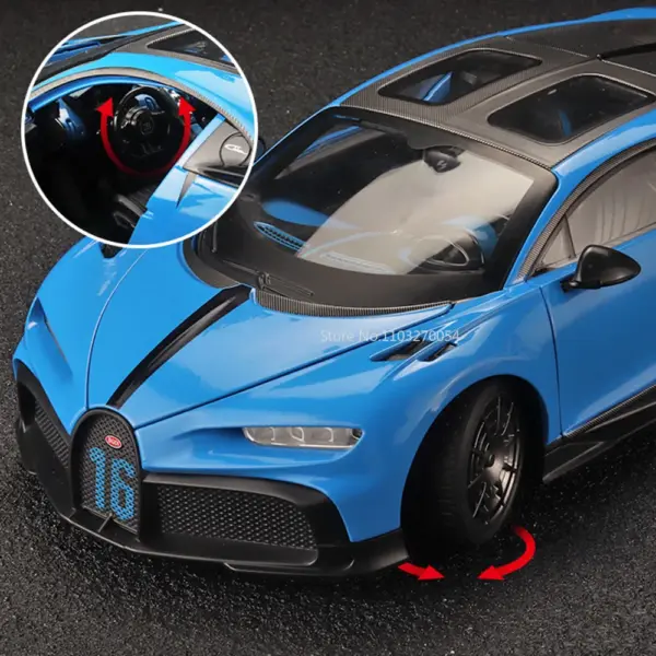 1/18 Alloy Diecast Toy Car with Sound Light - Image 3