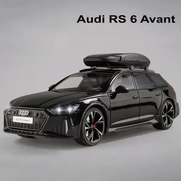 1:18 Audi RS6 Avant Diecast Model Car - Image 8