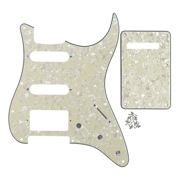 11-Hole SSH ST Electric Guitar Pickguard Set - Image 12