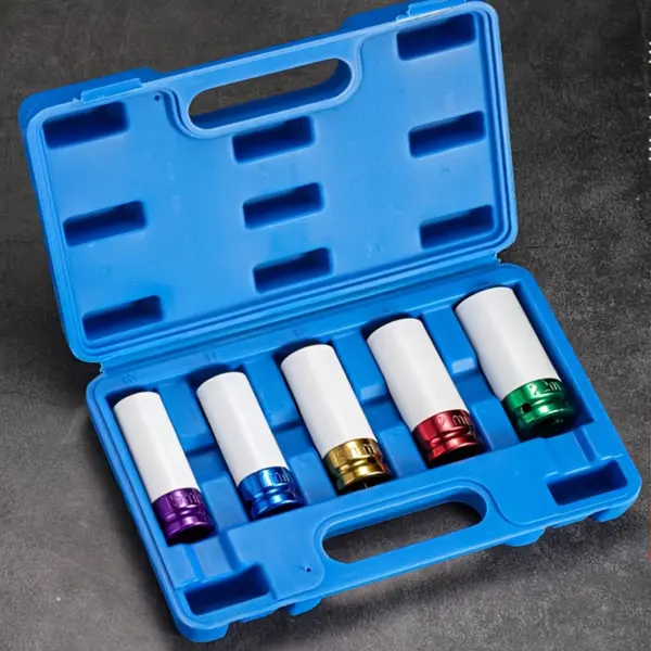 7pcs 1/2 inches Drive Thin Wall Impact Socket Set - Image 9