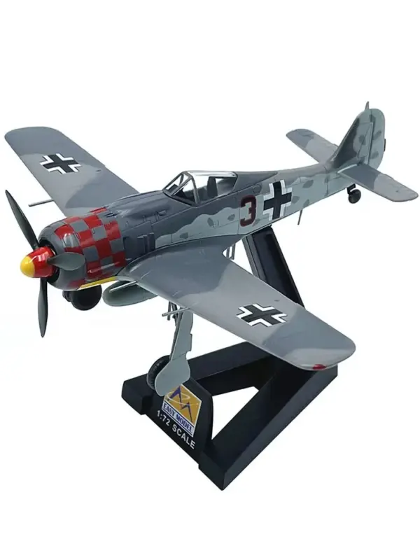 1:72 Scale FW190 A-6 Diecast Aircraft Model - Image 7