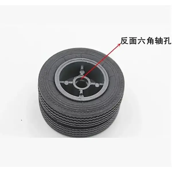 1:24 Scale Truck Rear Wheel Assembly Set - Image 4