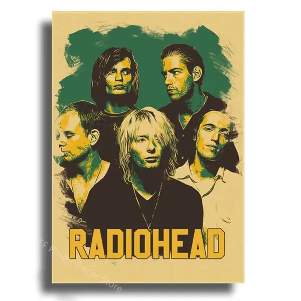 Radiohead Retro Album Art Poster Print - Image 8