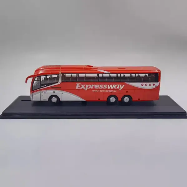 Diecast 1:76 Scale Alloy Bus Model