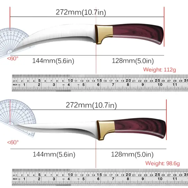 Professional Stainless Steel Boning Knife 14.4 inches - Image 6