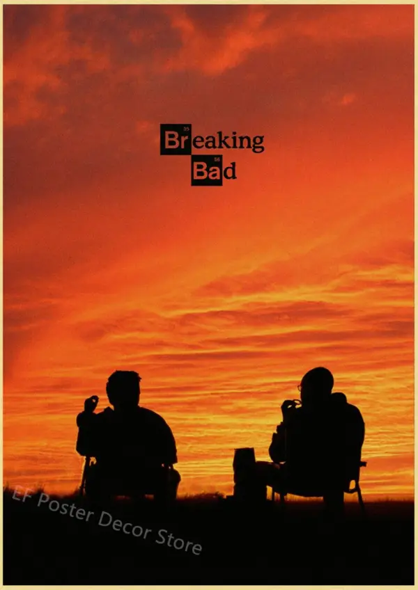 Breaking Bad Retro Canvas Wall Art Poster - Image 20