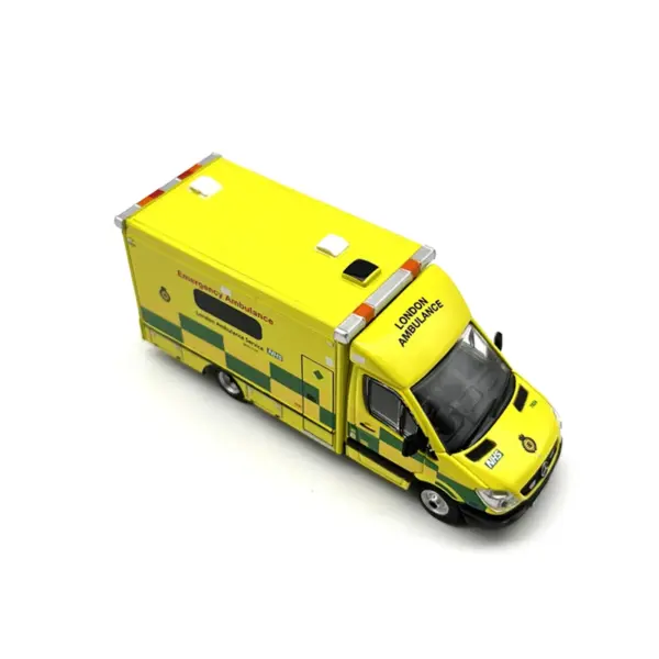 1:76 Diecast Benz City Rescue Vehicle Model - Image 3