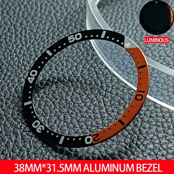 Aluminum Bezel Insert 38mm for Watch Repair - Image 8