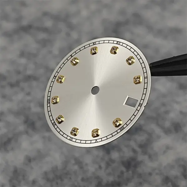 28.5mm Diamond Watch Dial for NH35 NH36 - Image 7