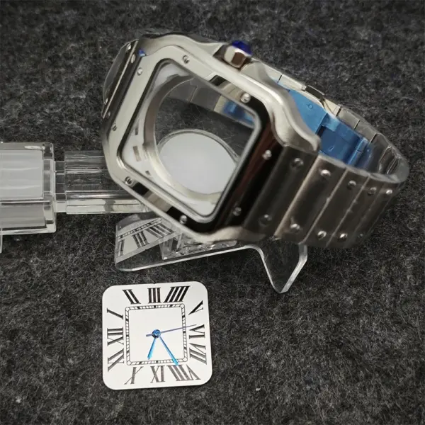 38mm Stainless Steel Watch Case for NH35 4R36 - Image 9