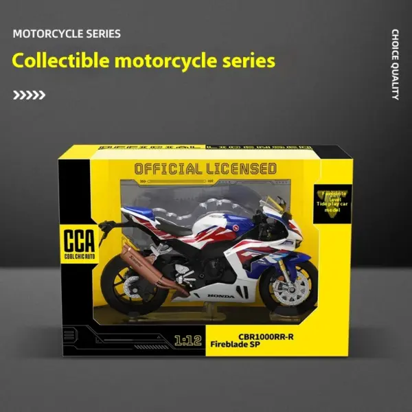 1:12 CBR1000RR-R Alloy Motorcycle Model - Image 6