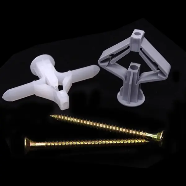 50pcs Nylon Drywall Anchor and Screw Kit - Image 3