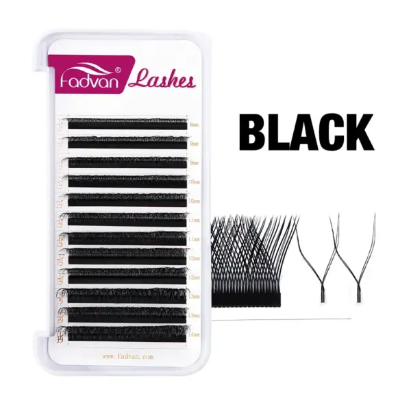 FADVAN 2D 0.07mm YY Shape Eyelash Extensions - Image 5