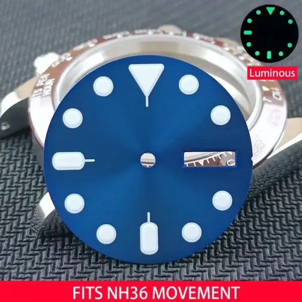 28.5mm Luminous Dial for NH36 Watch Movement - Image 18