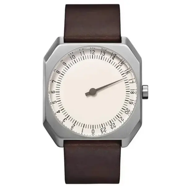 Minimalist One-Hand Quartz Watch for Couples