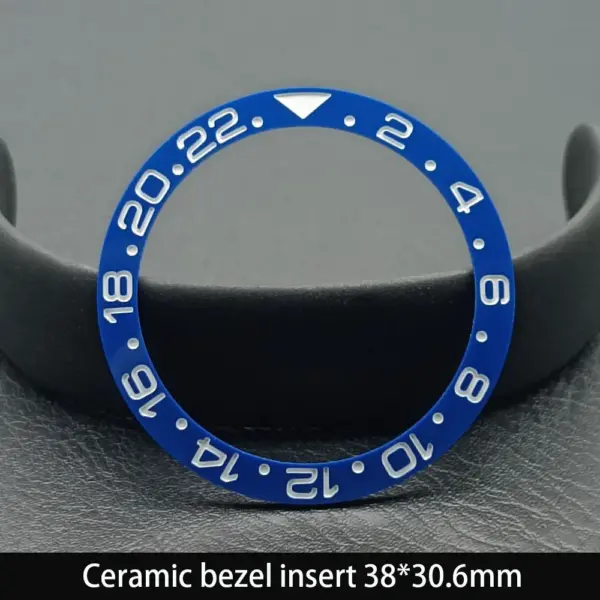 38mm Ceramic GMT Dive Watch Bezel Insert - Image 29