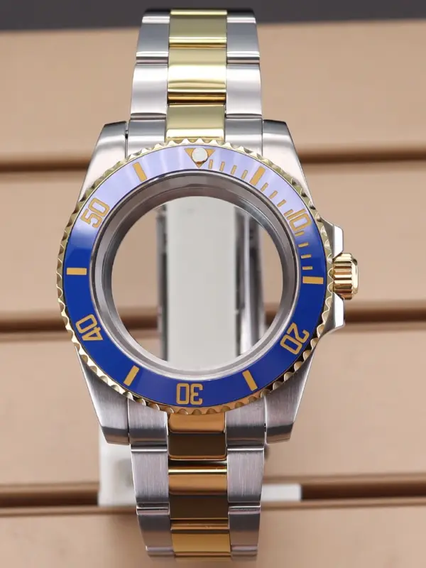 40mm Gold Stainless Steel Watch Case Set - Image 8