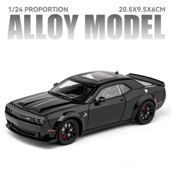 1:24 Scale Dodge Challenger Hellcat Model - Image 12