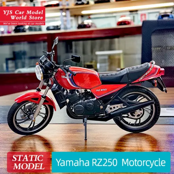1:12 Scale Yamaha RZ250 Motorcycle Model