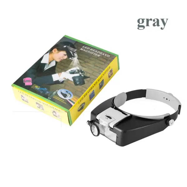 Head-Mounted LED Magnifier 1.5X to 10X - Image 7