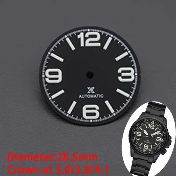 28.5mm Luminous Watch Dial for NH35 NH36 - Image 6