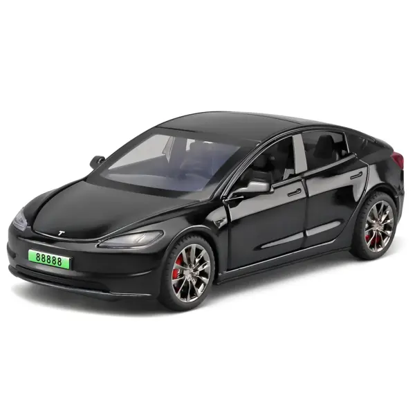 1/32 Scale Tesla Model 3 Alloy Car Model - Image 7