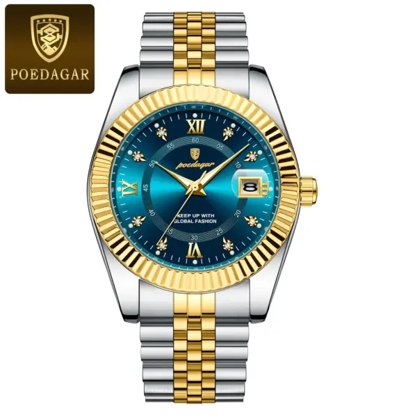 Men's Waterproof Luminous Quartz Wrist Watch - Image 14