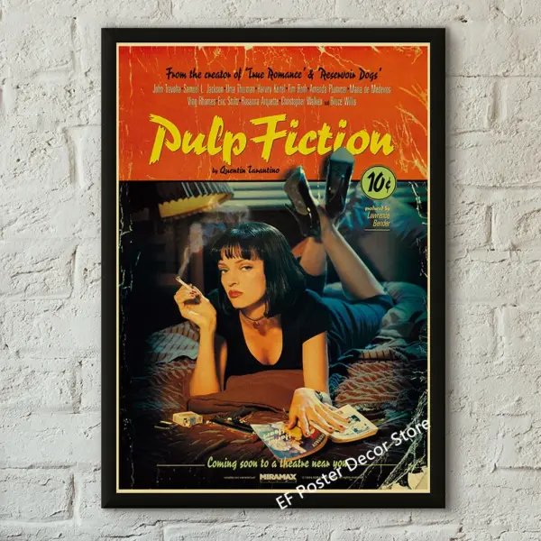 Vintage Movie Poster Canvas Print A4 A3 Sizes - Image 28