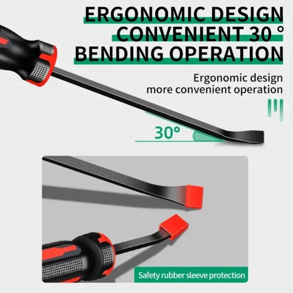 Multi-Function Crowbar Set, Chrome Vanadium Steel - Image 4