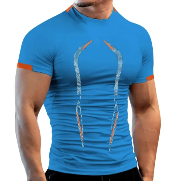 Men's Breathable Quick Dry T-Shirt for Summer - Image 9