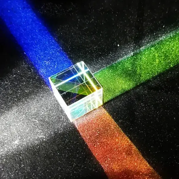 Colorful Optical Glass Cube Prism for Gifts - Image 4