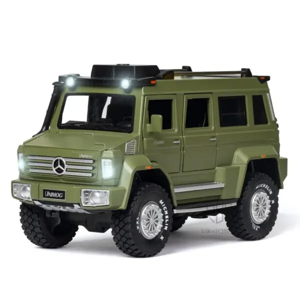 1:28 UNIMOG U500 Diecast Alloy Truck Model - Image 2