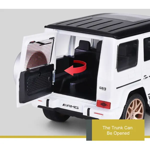 1:18 G63 Alloy Diecast Car Model with Sound - Image 5