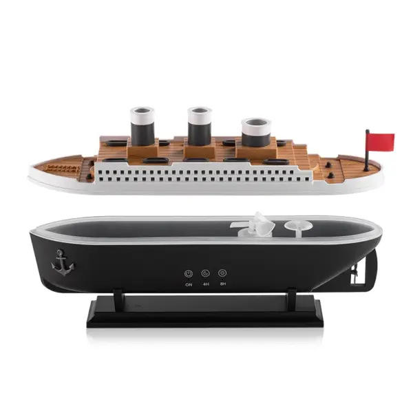 Humidifier Aromatherapy Ship Model with Remote - Image 6